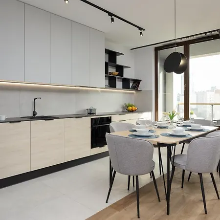 Appartement Business Wola With Parking Place By Renters *